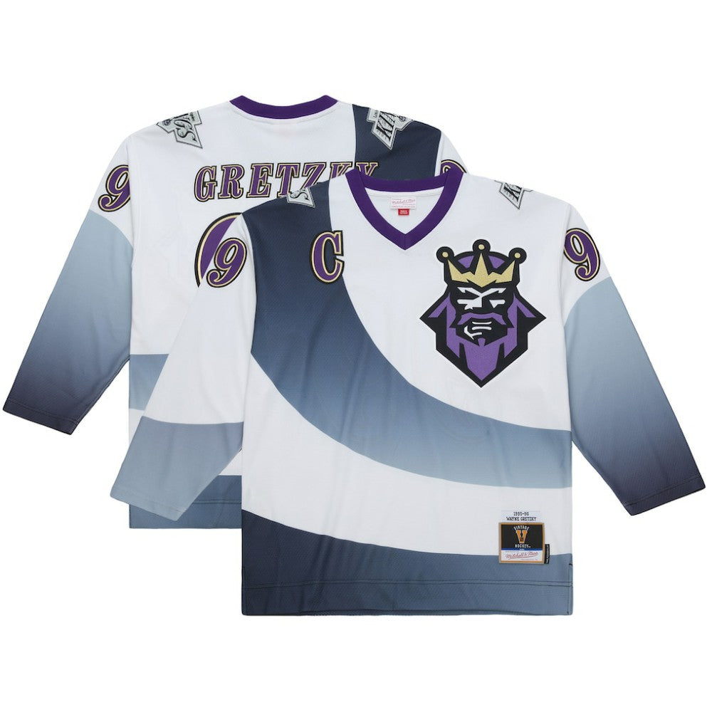 Wayne Gretzky Los Angeles Kings Mitchell & Ness Big & Tall 1995-96 Blue Line 2.0 Jersey -  NHL Jerseys