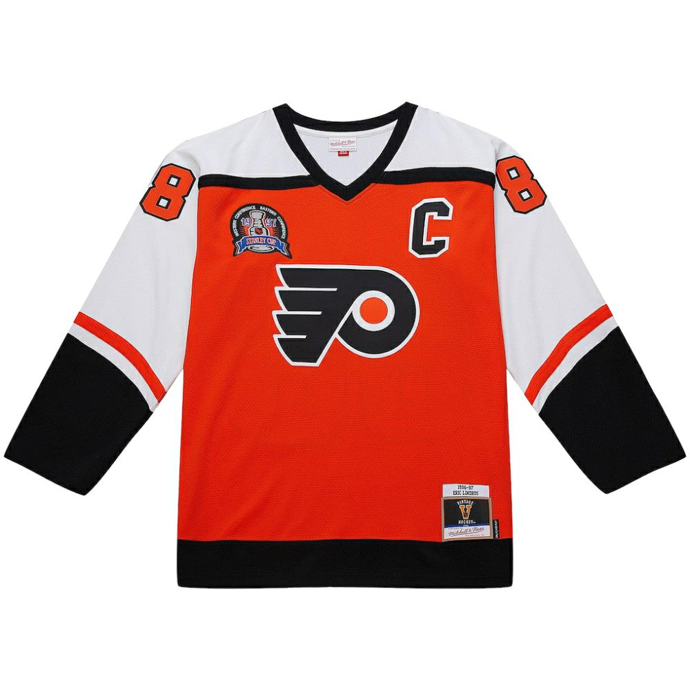 Eric Lindros Philadelphia Flyers Mitchell & Ness Big & Tall 1996-97 Blue Line 2.0 Jersey -  NHL Jerseys