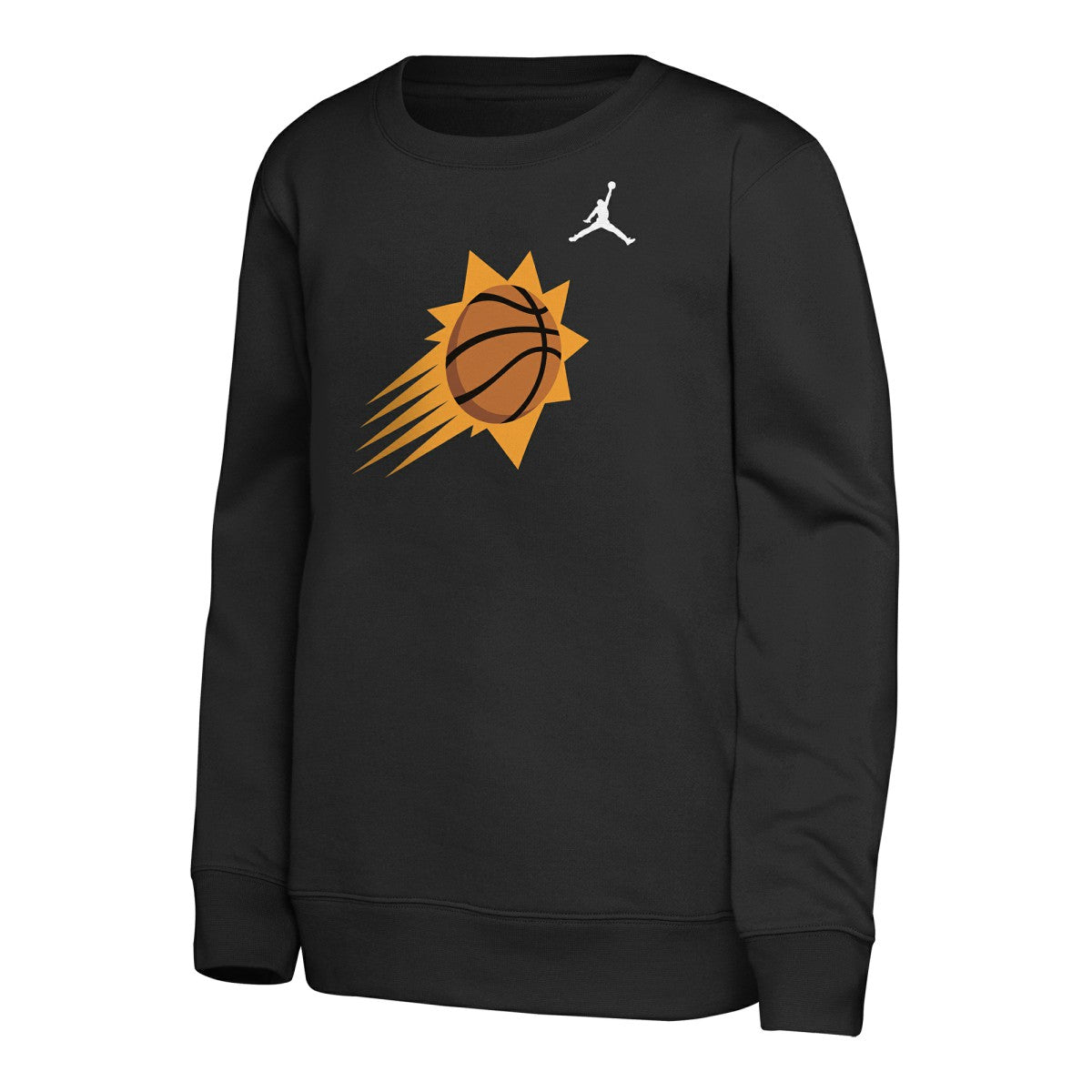 Black Phoenix Suns Jordan Brand Youth Courtside Statement Edition Sweatshirt | NBA
