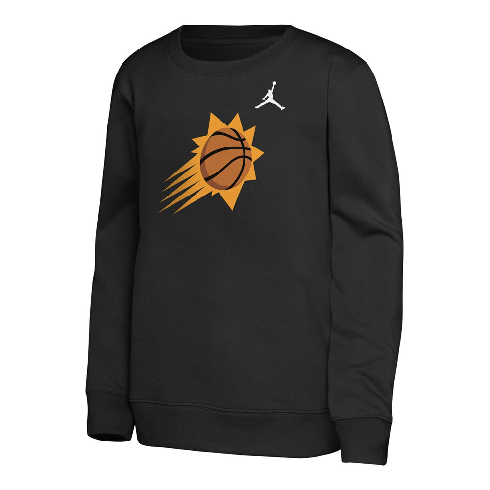 Black Phoenix Suns Jordan Brand Youth Courtside Statement Edition Sweatshirt | NBA