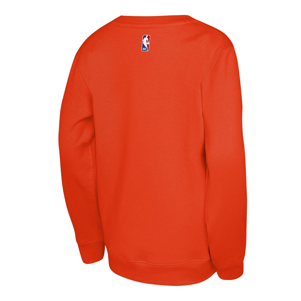 Orange Oklahoma City Thunder Jordan Brand Youth Courtside Statement Edition Sweatshirt | NBA