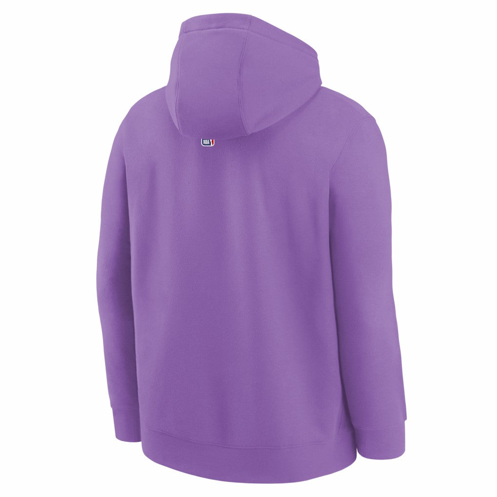Purple Sacramento Kings Youth 2025/26 City Edition Club Fleece Pullover Hoodie | NBA