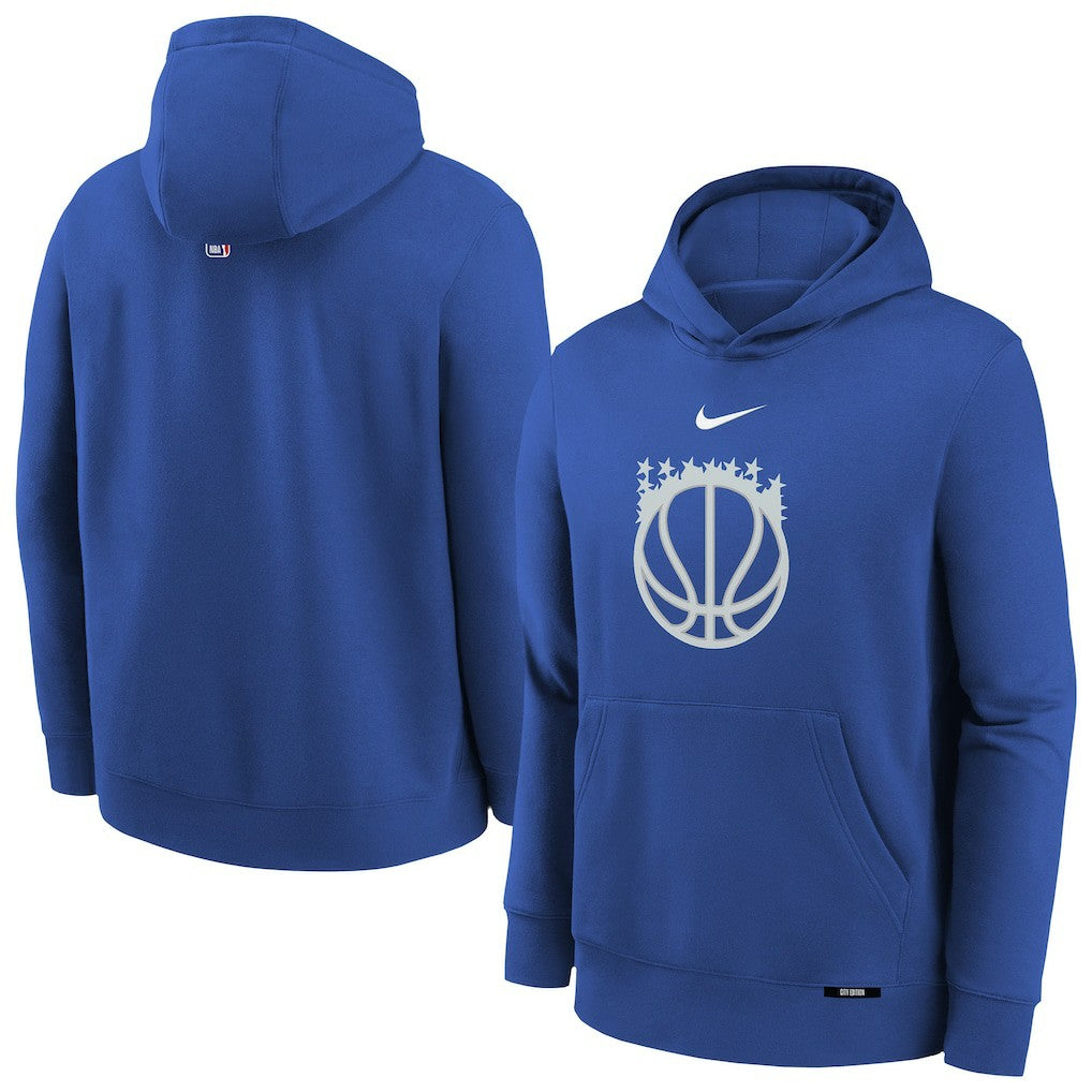 Royal Orlando Magic Youth 2025/26 City Edition Club Fleece Pullover Hoodie | NBA