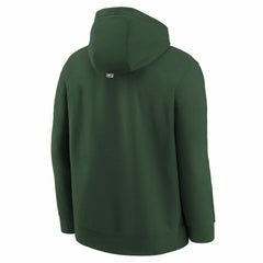 Hunter Green Milwaukee Bucks Youth 2025/26 City Edition Club Fleece Pullover Hoodie | NBA