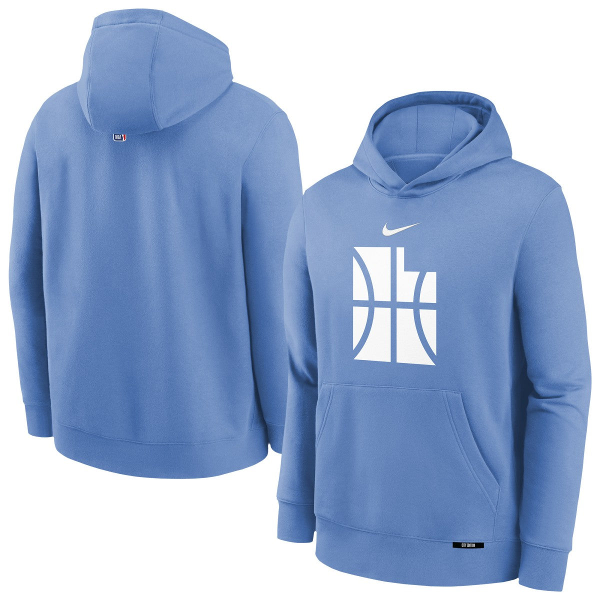 Blue Utah Jazz Youth 2025/26 City Edition Club Fleece Pullover Hoodie | NBA