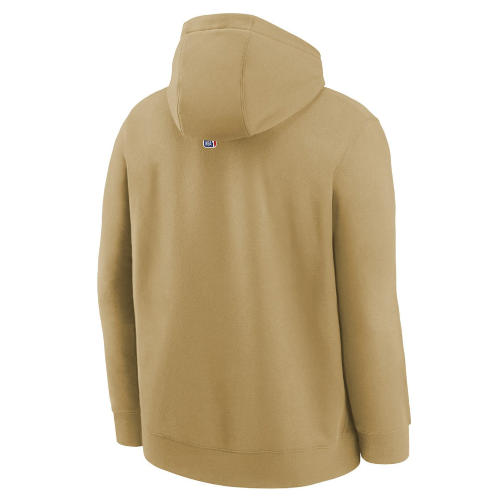 Tan Washington Wizards Youth 2025/26 City Edition Club Logo Fleece Hoodie | NBA