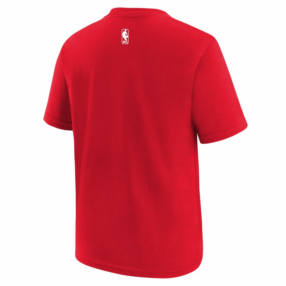 Red/White Houston Rockets Youth 2025/26 City Edition Max90 T-Shirt | NBA