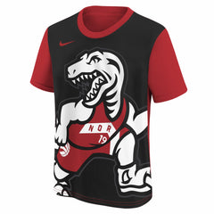 Red/Black Toronto Raptors Youth 2025/26 City Edition Max90 T-Shirt | NBA
