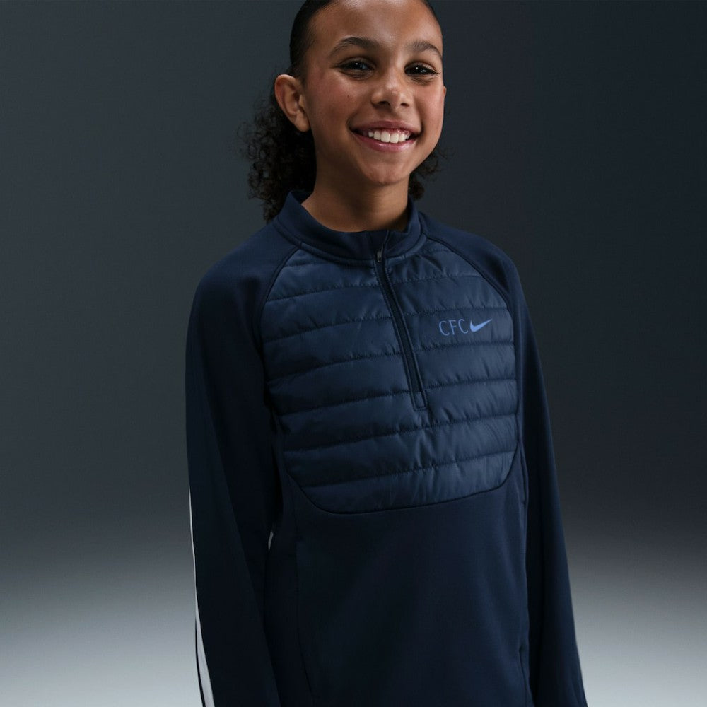 Chelsea Youth 2025/26 Academy Winter Warrior Drill Training Top