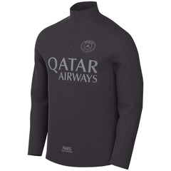 Paris Saint-Germain Strike Drill Quarter-Zip Long Sleeve Dri-FIT Top