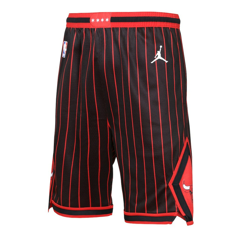 Black Chicago Bulls Jordan Brand Youth Authentic Statement Edition Swingman Shorts | NBA
