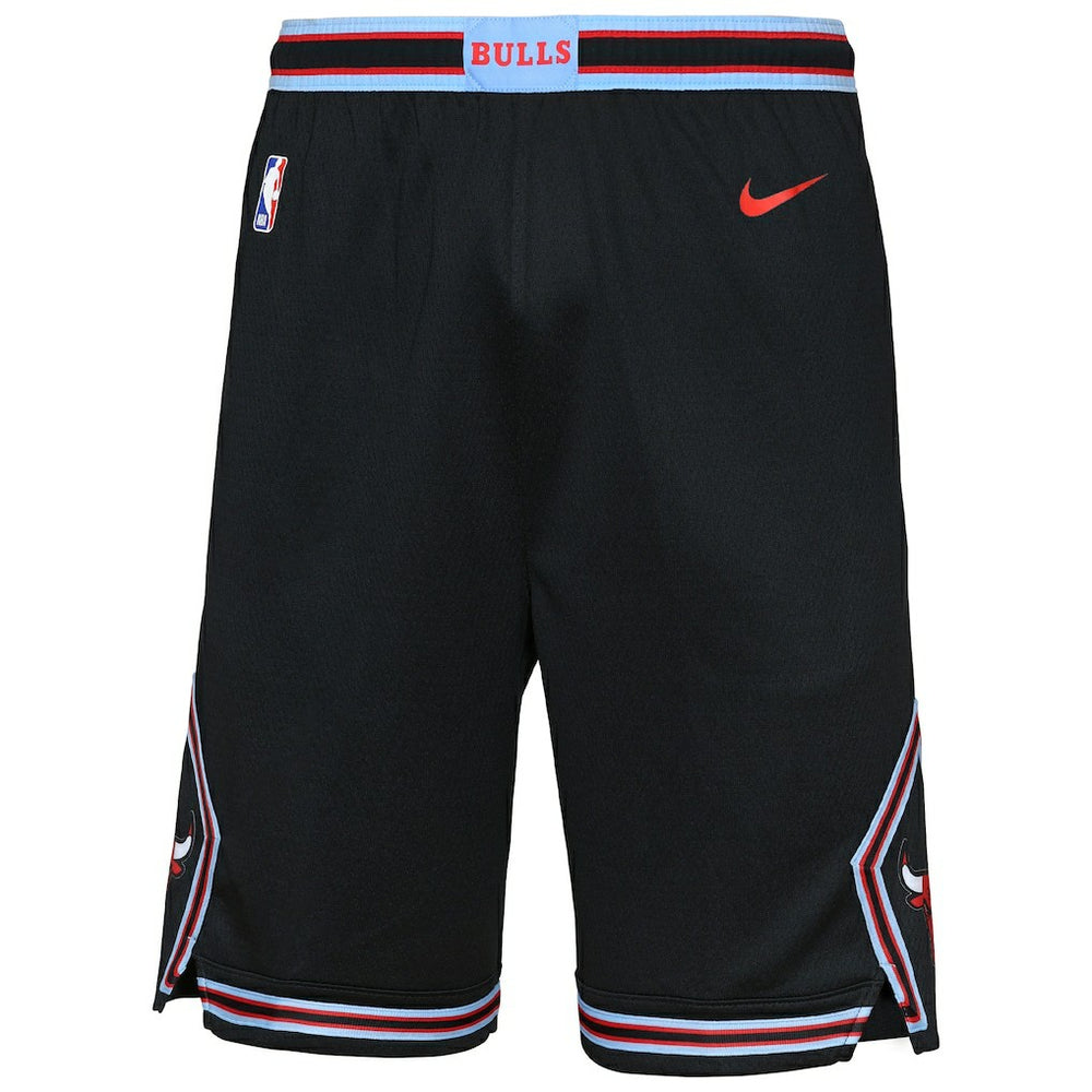 Black Chicago Bulls Youth 2025/26 City Edition Swingman Performance Shorts | NBA