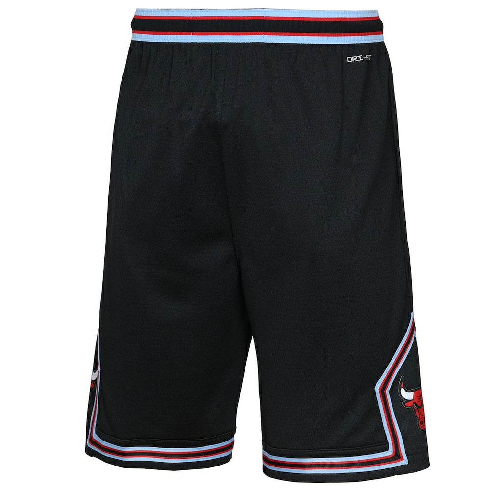 Black Chicago Bulls Youth 2025/26 City Edition Swingman Performance Shorts | NBA