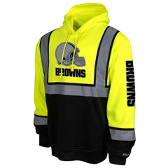 Cleveland Browns High-Visibility Safety Hooded Sweatshirt | NFL Sale