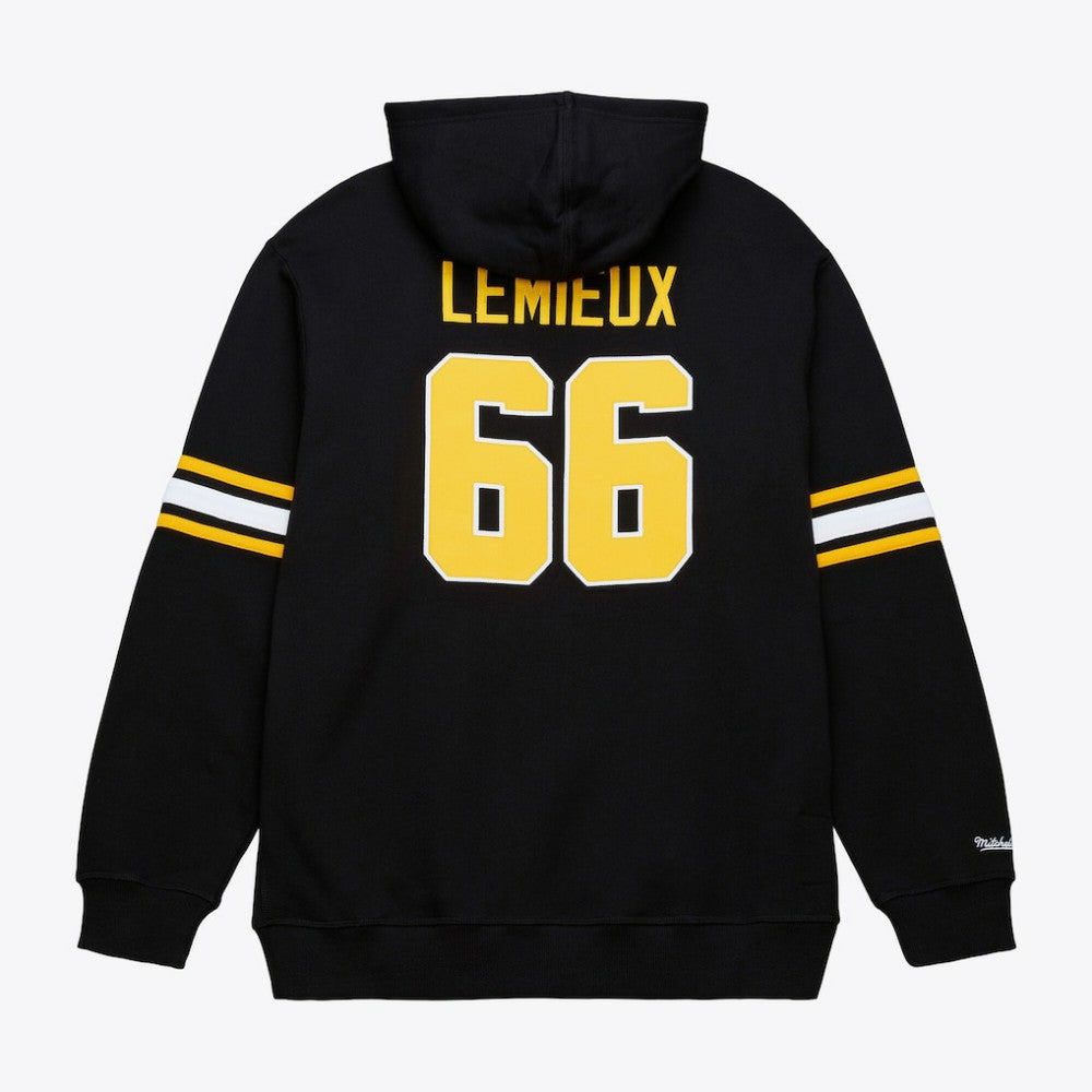 Mario Lemieux Pittsburgh Penguins Mitchell & Ness 1992 Name & Number Premium Pullover Hoodie -  NHL Hoodies