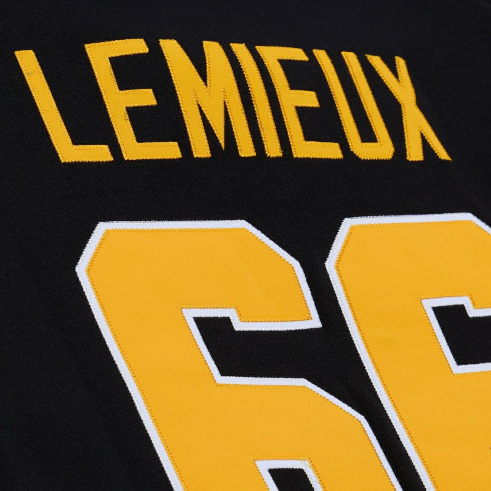 Mario Lemieux Pittsburgh Penguins Mitchell & Ness 1992 Name & Number Premium Pullover Hoodie -  NHL Hoodies