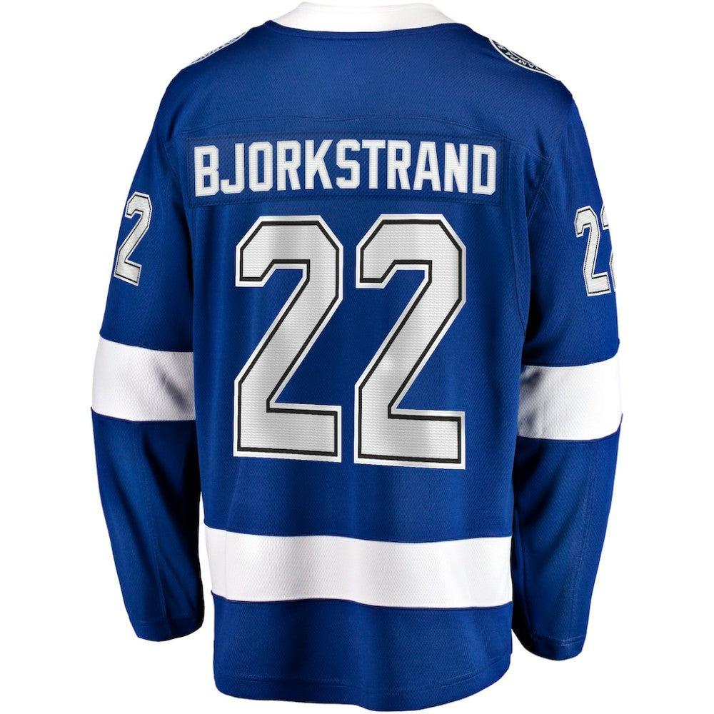 Oliver Bjorkstrand Tampa Bay Lightning Fanatics Home Breakaway Jersey -  NHL Jerseys