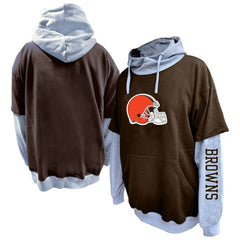 Cleveland Browns Big & Tall Twofer Pullover Hoodie | NFL Near me