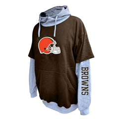 Cleveland Browns Big & Tall Twofer Pullover Hoodie | NFL Near me