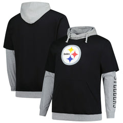 Pittsburgh Steelers Big & Tall Twofer Pullover Hoodie | NFL Near me