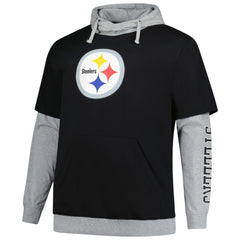 Pittsburgh Steelers Big & Tall Twofer Pullover Hoodie | NFL Near me