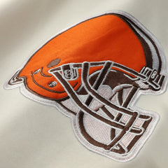 Cleveland Browns Profile Big & Tall Chest Print and Logo Short Sleeve Pullover Hoodie | NFL Near me