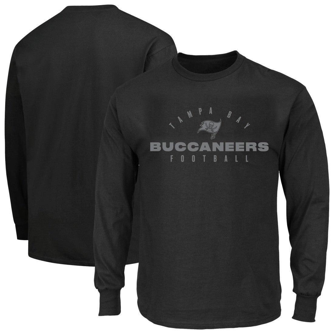 Tampa Bay Buccaneers Big & Tall Coverage Scheme Long Sleeve T-Shirt | NFL Sale