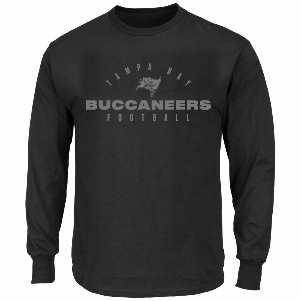 Tampa Bay Buccaneers Big & Tall Coverage Scheme Long Sleeve T-Shirt | NFL Sale