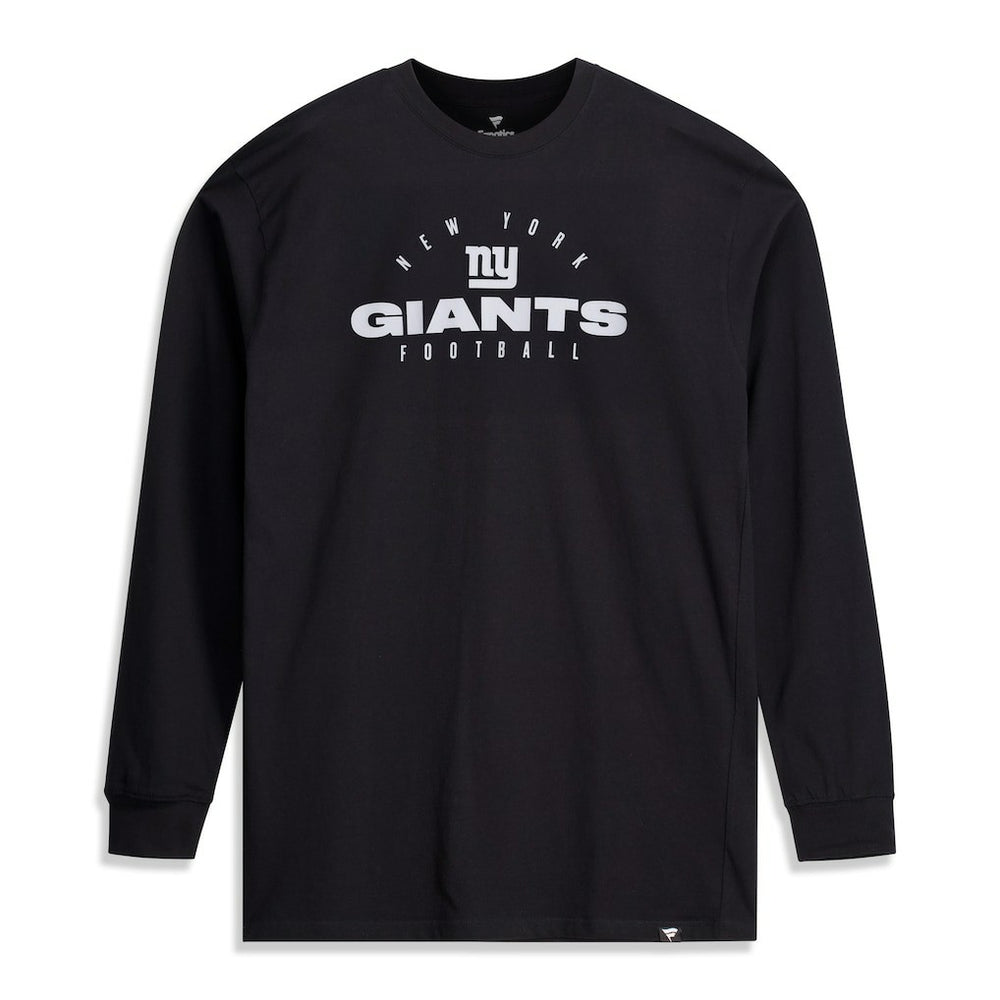 New York Giants Big & Tall Coverage Scheme Long Sleeve T-Shirt | NFL New