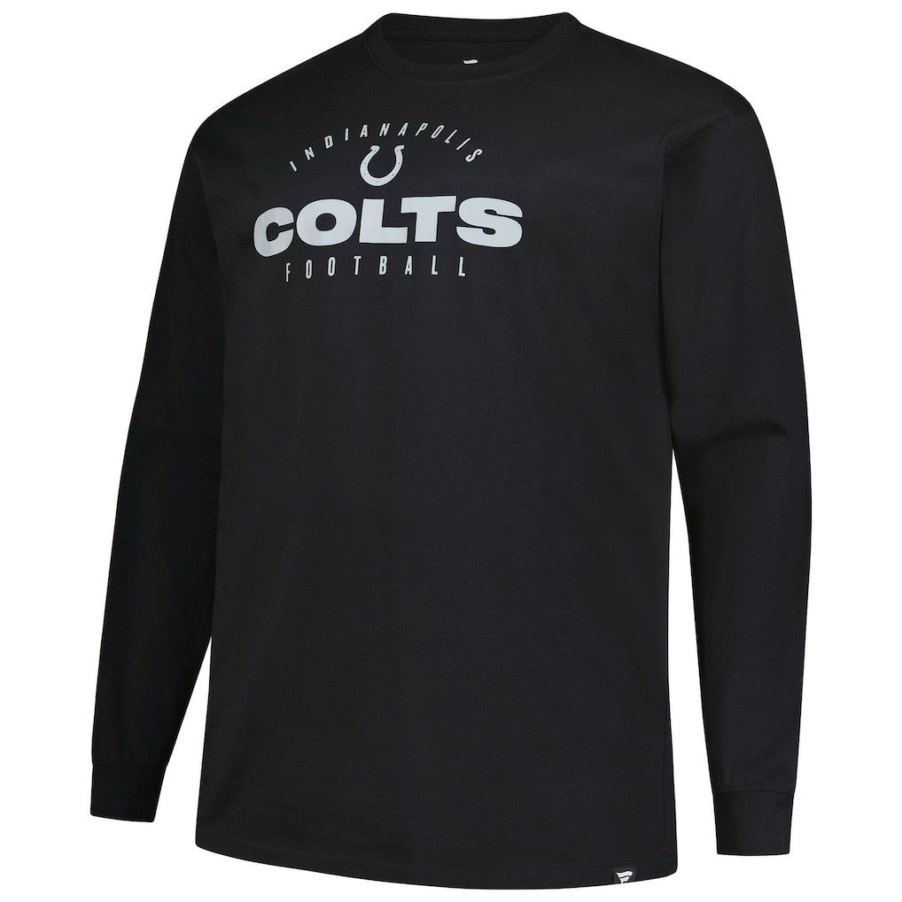 Indianapolis Colts Big & Tall Coverage Scheme Long Sleeve T-Shirt | NFL On sale