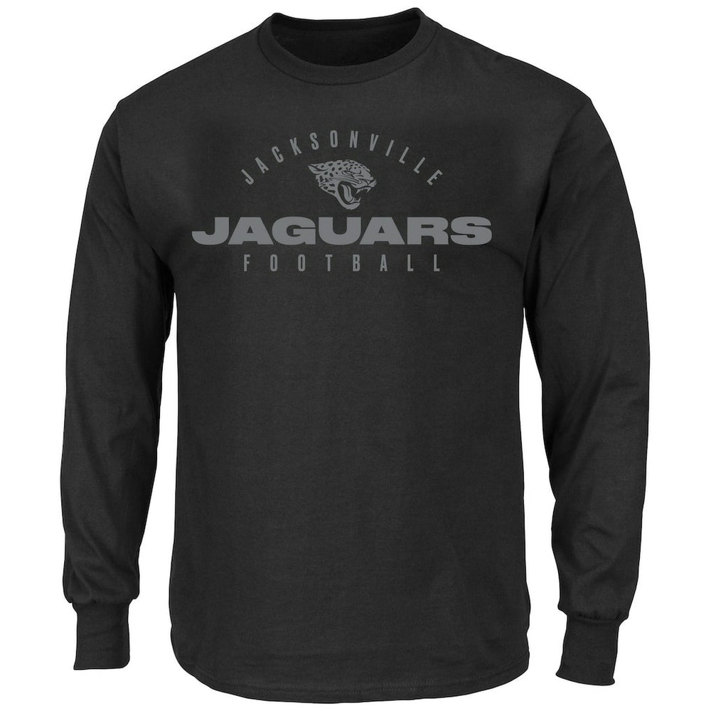 Jacksonville Jaguars Big & Tall Coverage Scheme Long Sleeve T-Shirt | NFL On sale