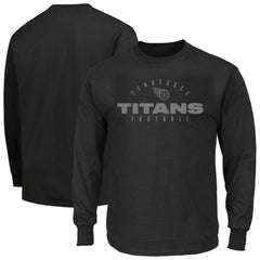 Tennessee Titans Big & Tall Coverage Scheme Long Sleeve T-Shirt | NFL On sale