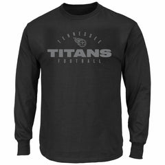 Tennessee Titans Big & Tall Coverage Scheme Long Sleeve T-Shirt | NFL On sale
