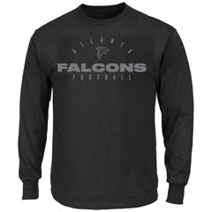 Atlanta Falcons Big & Tall Coverage Scheme Long Sleeve T-Shirt | NFL On sale