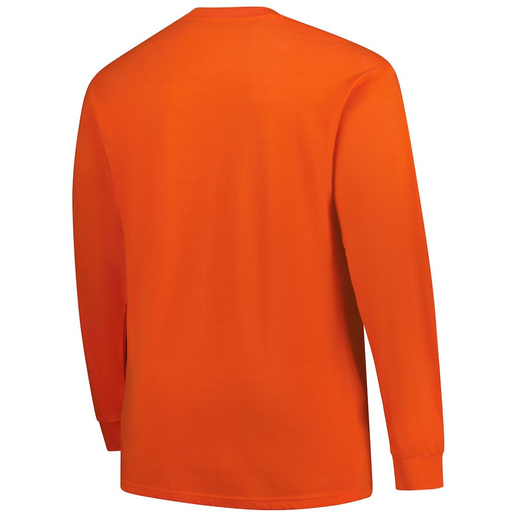 Cleveland Browns Big & Tall Clock Management Legacy Long Sleeve T-Shirt | NFL Online