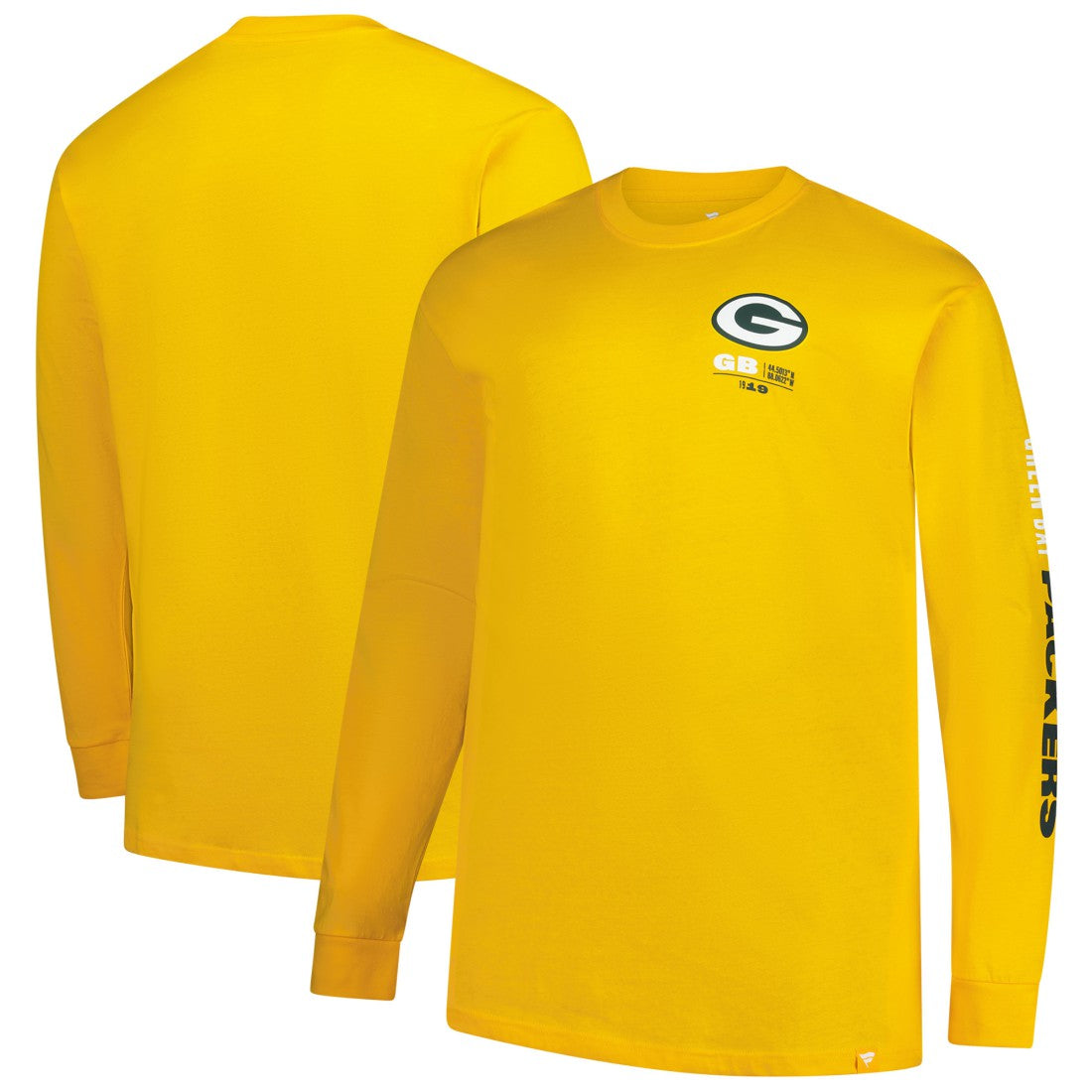Green Bay Packers Big & Tall Clock Management Legacy Long Sleeve T-Shirt | NFL Sale
