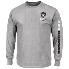 Las Vegas Raiders Big & Tall Clock Management Legacy Long Sleeve T-Shirt | NFL US