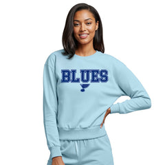 St. Louis Blues Concepts Sport Women's Tonal Pullover Sweatshirt -  NHL Sweatshirts