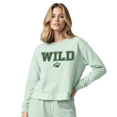 Minnesota Wild Concepts Sport Women's Tonal Pullover Tri-Blend Sweatshirt -  NHL Sweatshirts