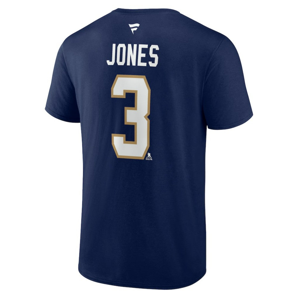 Seth Jones Florida Panthers Fanatics Authentic Stack Name & Number T-Shirt -  NHL T-shirts