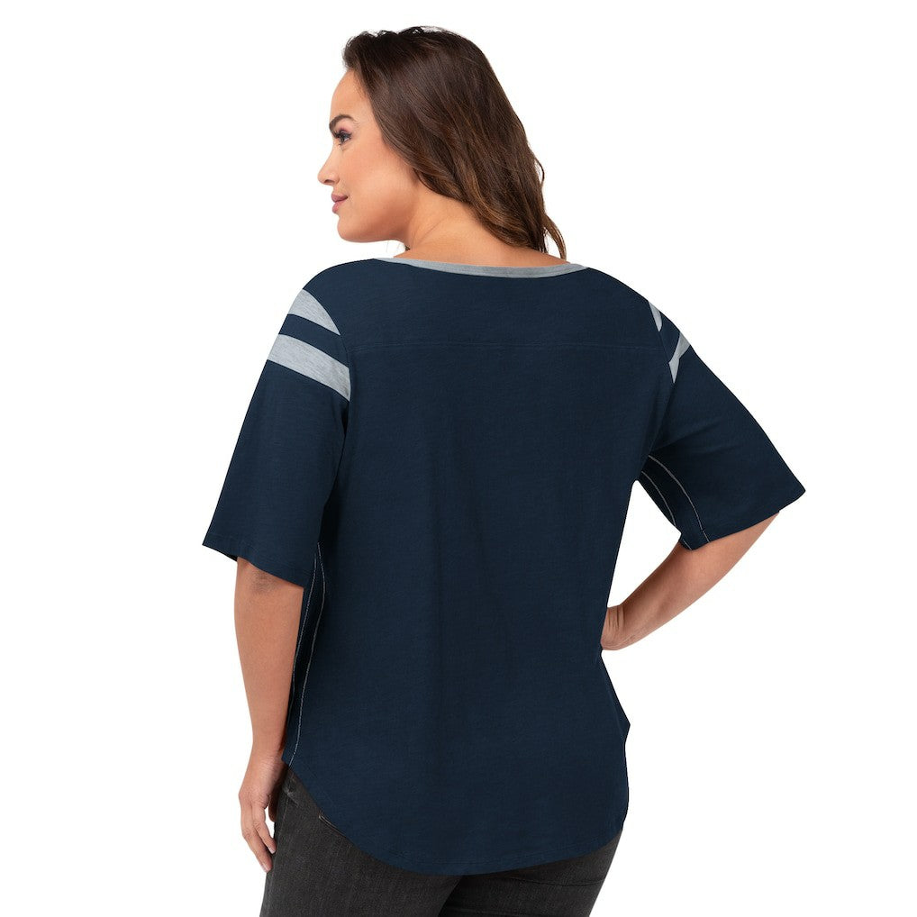 Dallas Cowboys G-III 4Her by Carl Banks Women's Plus Size Linebacker T-Shirt | NFL New