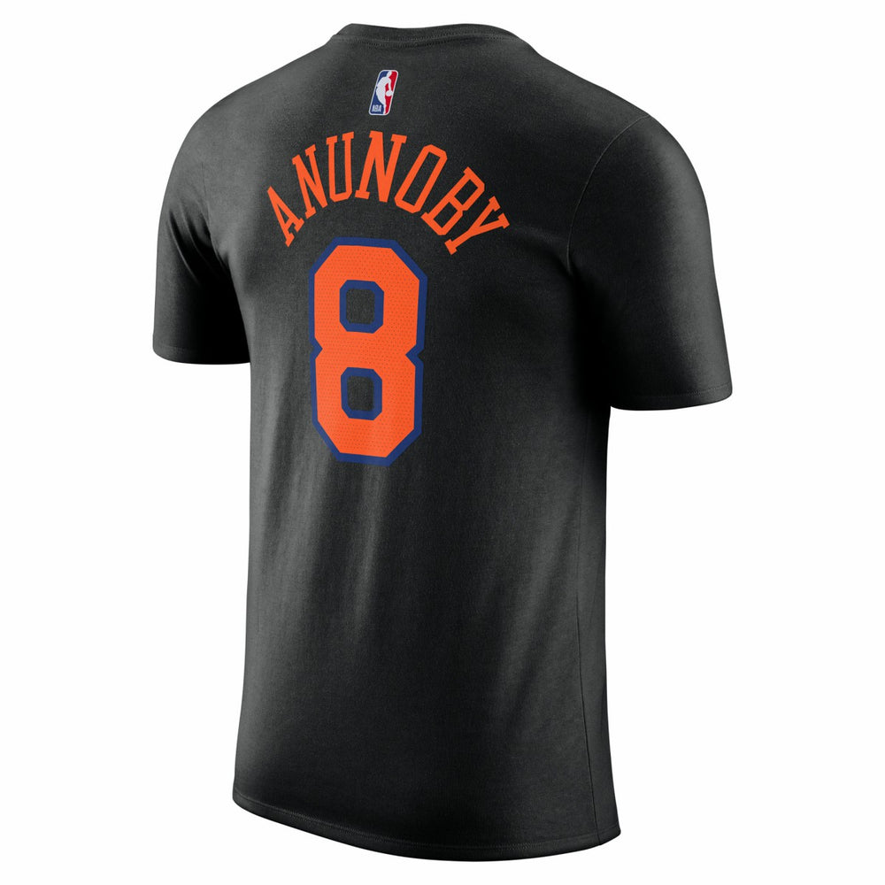 Black OG Anunoby New York Knicks Jordan Brand Unisex Name & Number T-Shirt | NBA