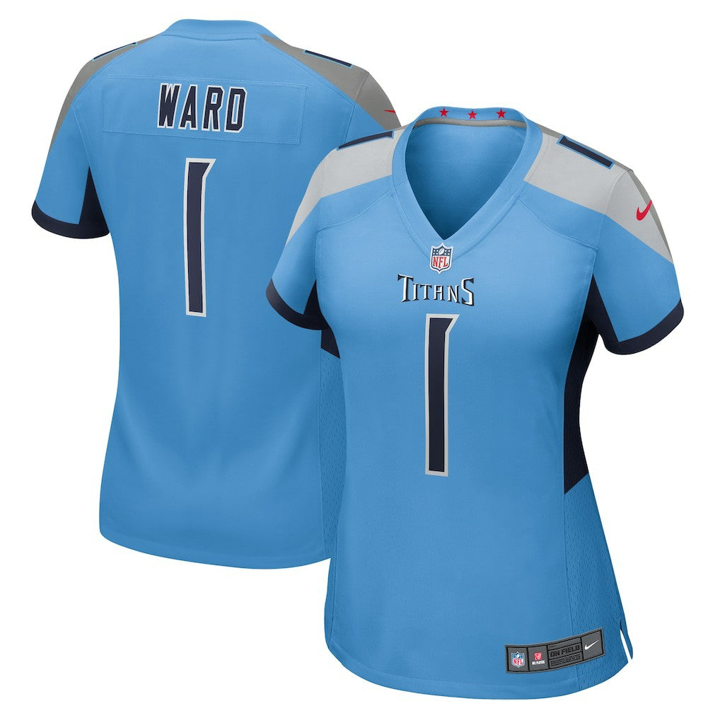 Tennessee Titans Cameron Ward  Women's 2025 NFL Draft First Round Pick Game Jersey | NFL Near me