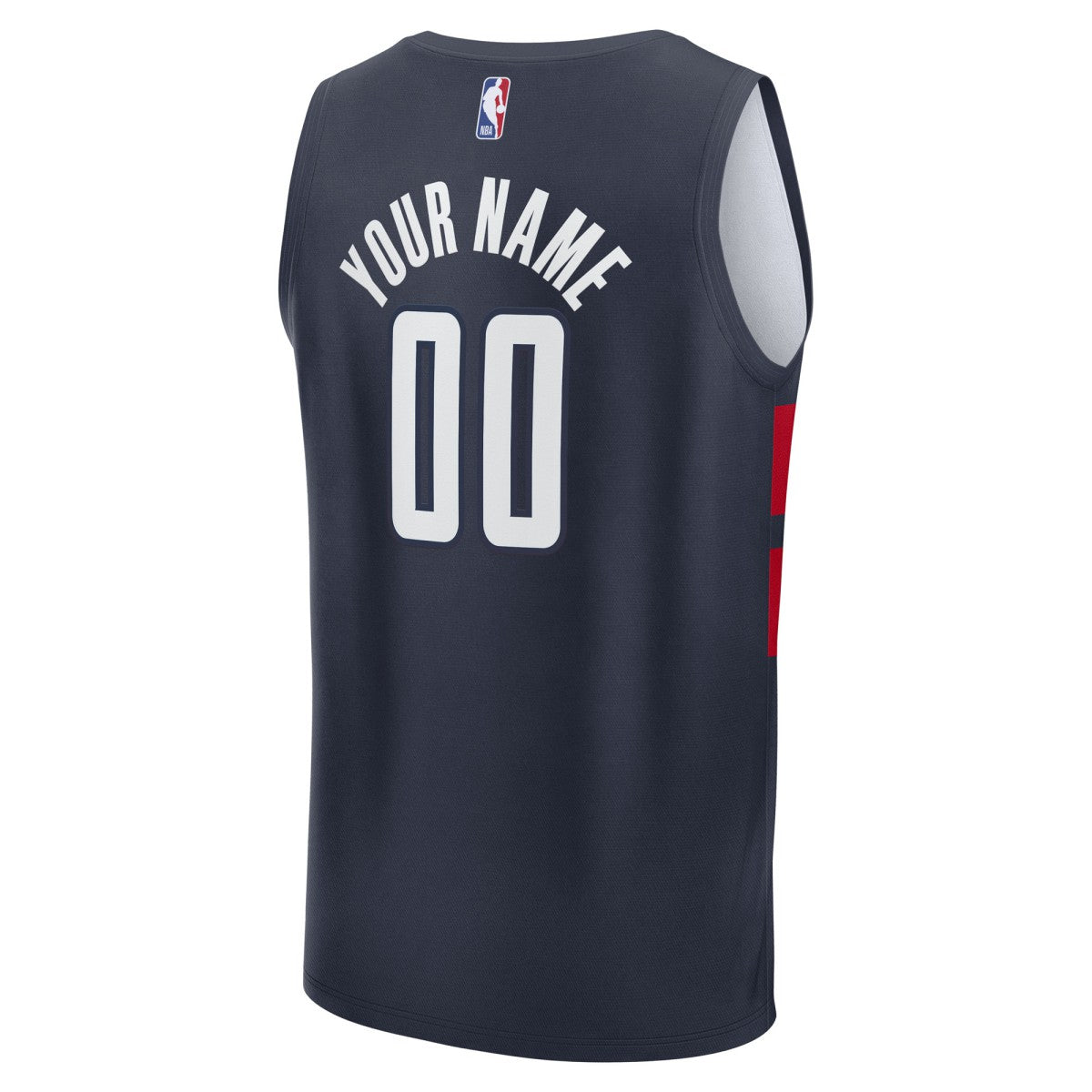 Navy Washington Wizards Fast Break Custom Jersey | NBA