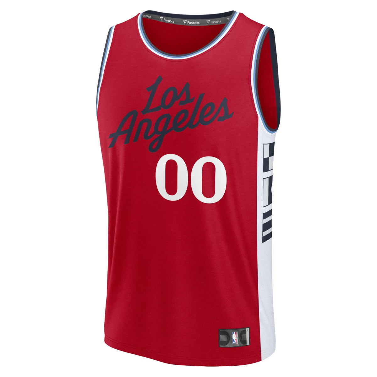 Red LA Clippers Youth Fast Break Custom Replica Jersey | NBA