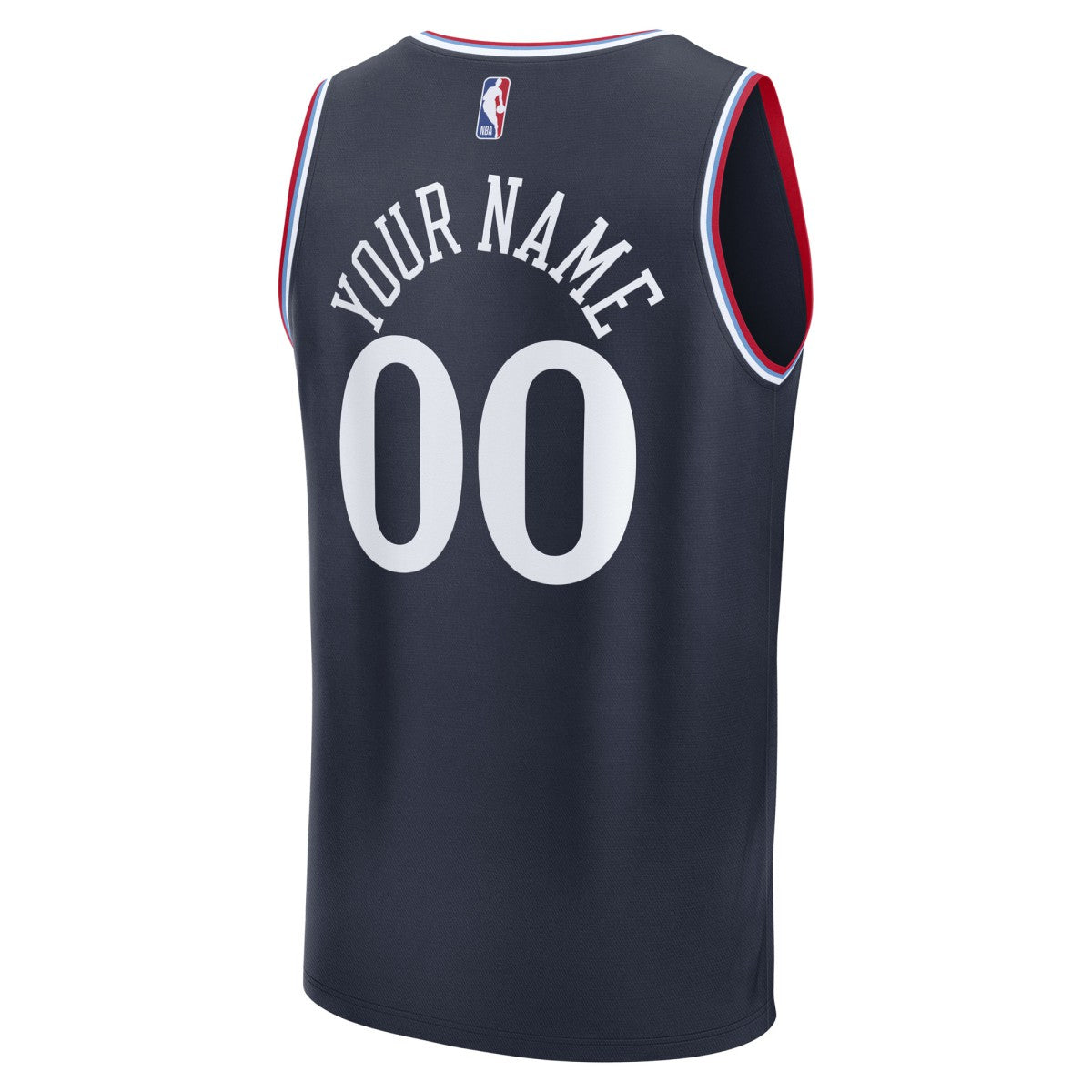Navy LA Clippers Fast Break Custom Jersey | NBA
