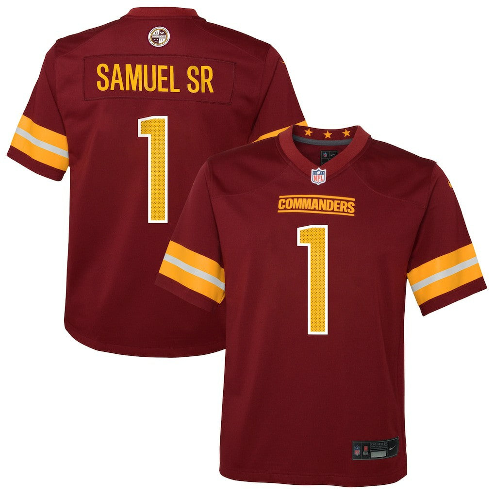 Washington Commanders Deebo Samuel Sr  Youth Team Game Jersey | NFL Discount