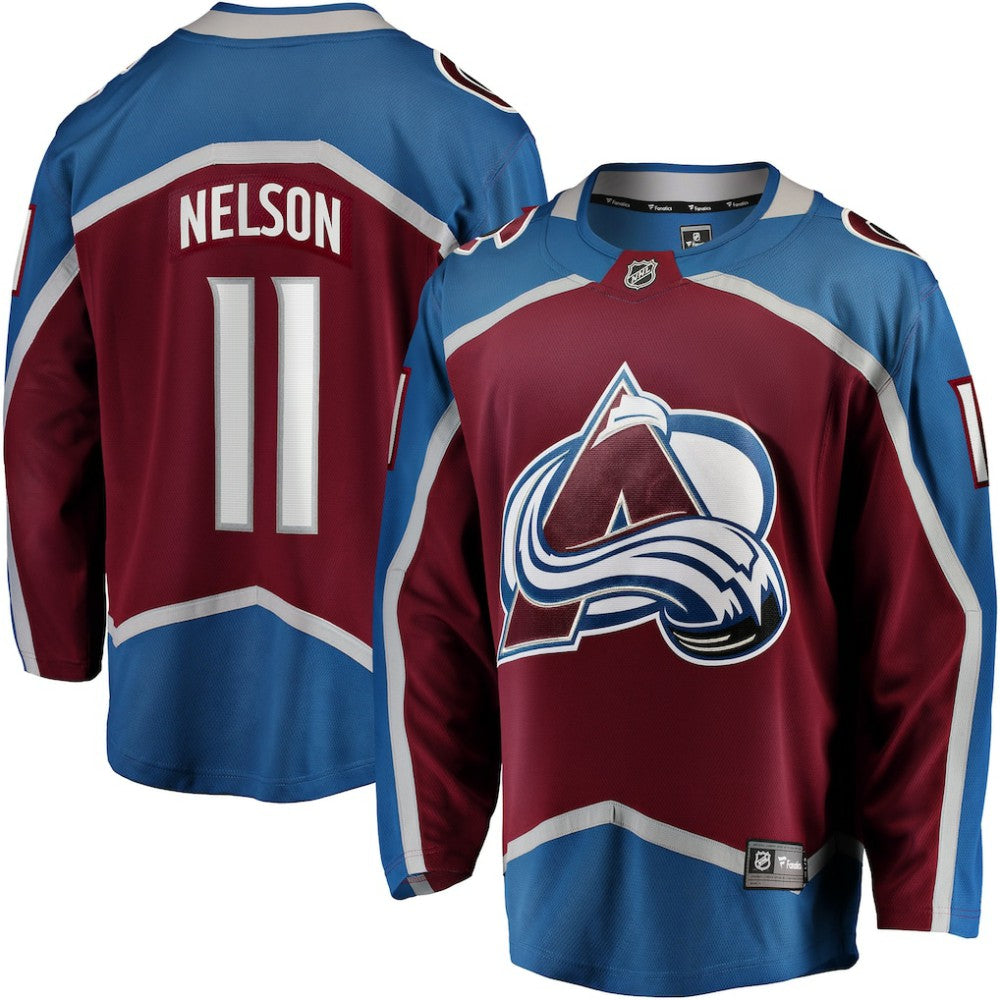 Brock Nelson Colorado Avalanche Fanatics Home Breakaway Jersey -  NHL Jerseys
