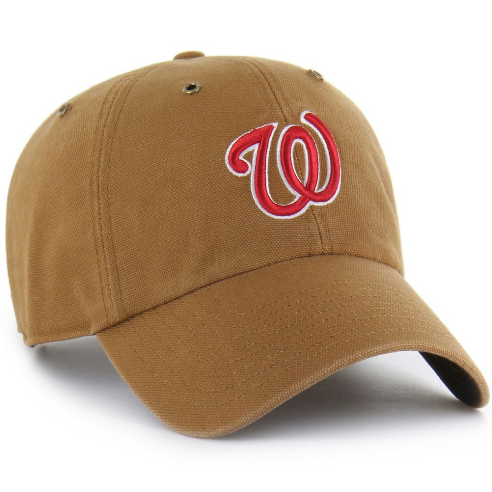 Washington Nationals Carhartt x '47 Clean Up Adjustable Hat - MLB Hats