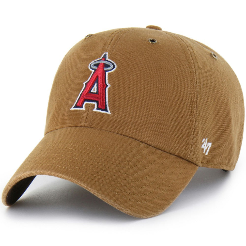 Los Angeles Angels Carhartt x '47 Clean Up Adjustable Hat - MLB Hats
